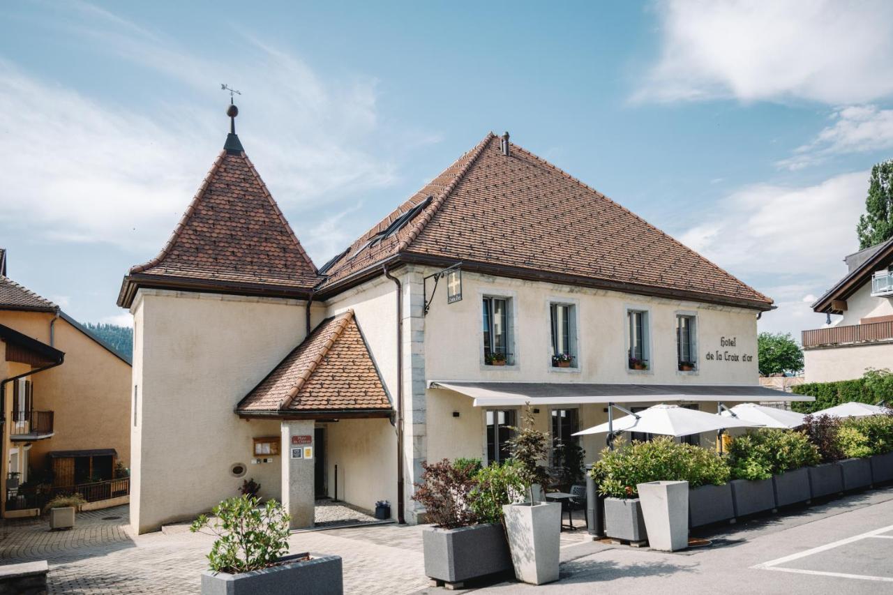 Hotel-Restaurant La Croix D'Or Ballaigues エクステリア 写真